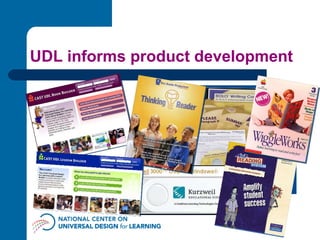 UDL informs product development 