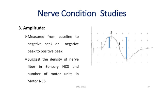 NCV and EMG.pptx | Brain and Nervous System Disorders | Diseases and ...