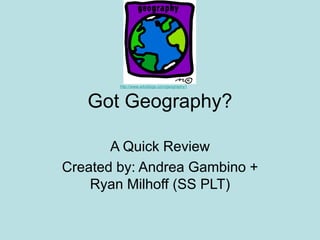 Ncvps 5 Themes of Geography Review! | PPT