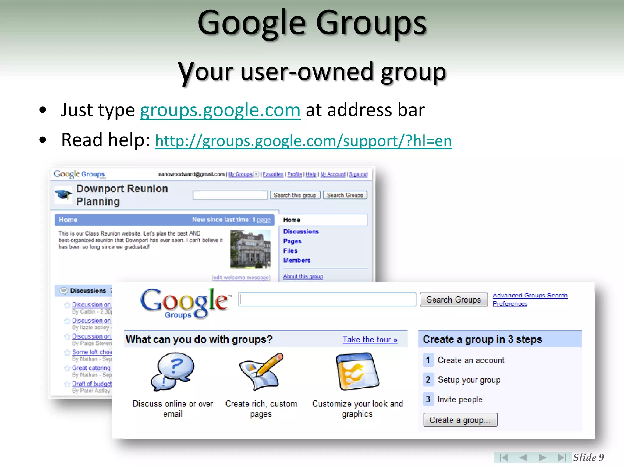 iGoogle, uGoogle?