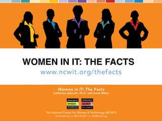 WOMEN IN IT: THE FACTS!
 