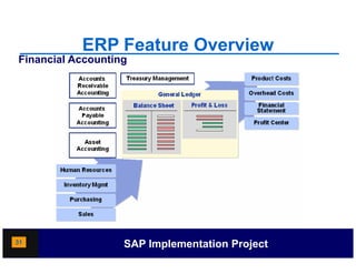 ERP Feature Overview
Financial Accounting




31                 SAP Implementation Project
 