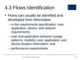 ND 04 - Flow Analysis.pdf desain dan analisis jaringan | PDF