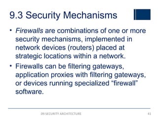 Comprehensive Security Architecture for Network Design and Analysis | PDF
