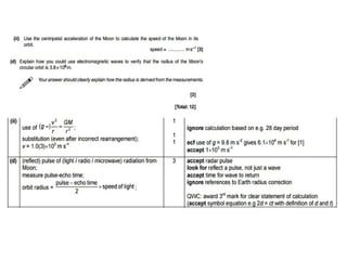 Chapter 11 and 12 questions and answers , past paper GCE ADVANCING PHYSICS B