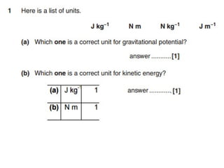 Chapter 11 and 12 questions and answers , past paper GCE ADVANCING PHYSICS B