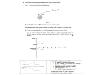 Chapter 11 and 12 questions and answers , past paper GCE ADVANCING PHYSICS B