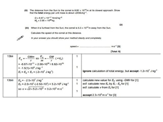 Chapter 11 and 12 questions and answers , past paper GCE ADVANCING PHYSICS B