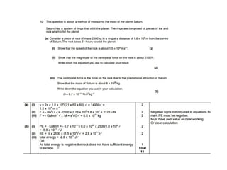 Chapter 11 and 12 questions and answers , past paper GCE ADVANCING PHYSICS B