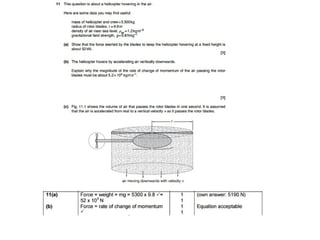 Chapter 11 and 12 questions and answers , past paper GCE ADVANCING PHYSICS B