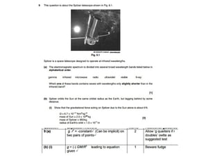 Chapter 11 and 12 questions and answers , past paper GCE ADVANCING PHYSICS B