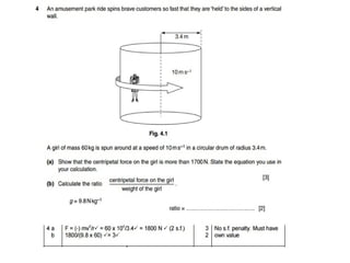 Chapter 11 and 12 questions and answers , past paper GCE ADVANCING PHYSICS B