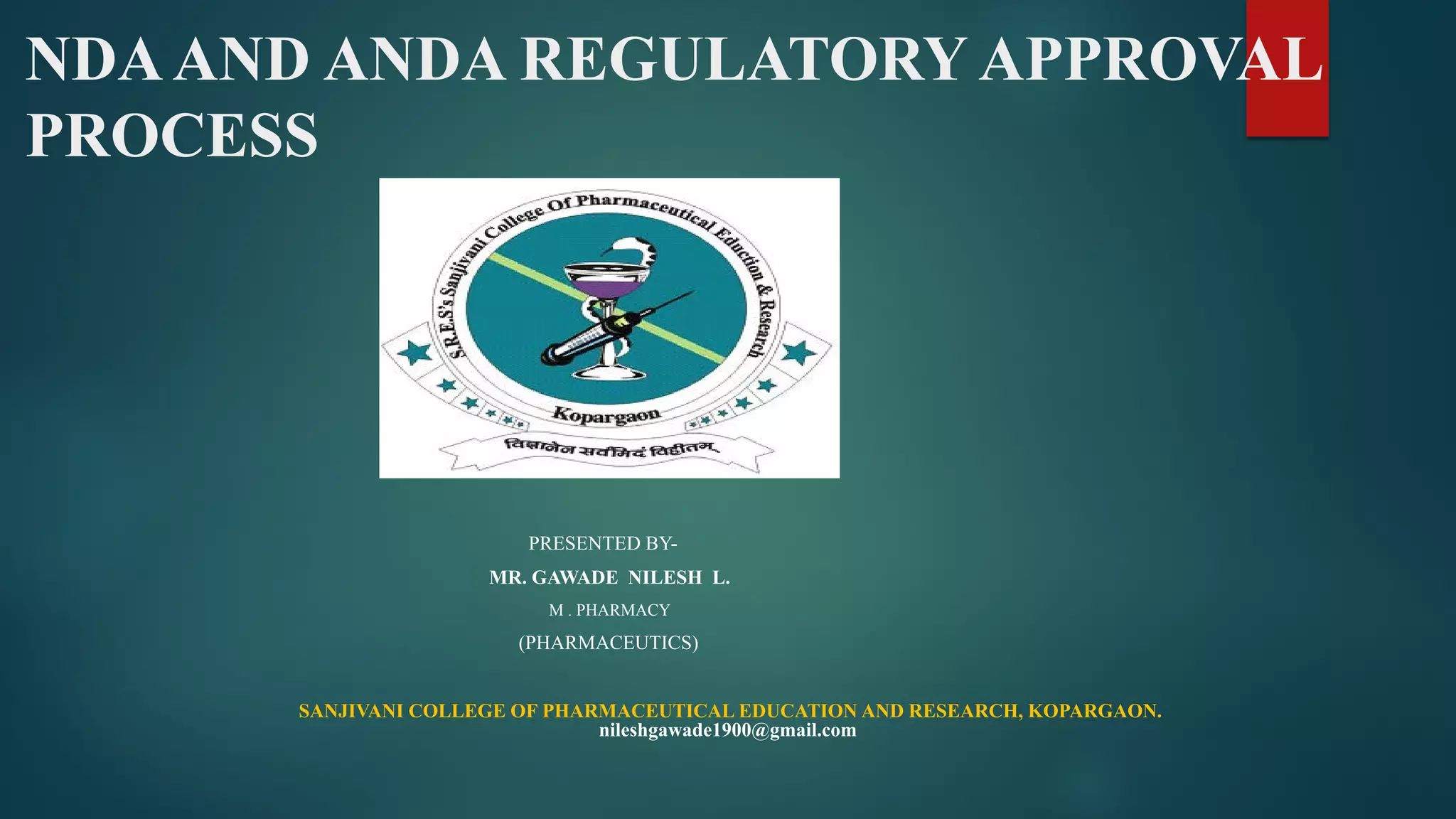 NDA and ANDA regulatory approval process | PDF | Pharmaceutical ...