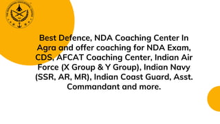 NDA Coaching Center In India