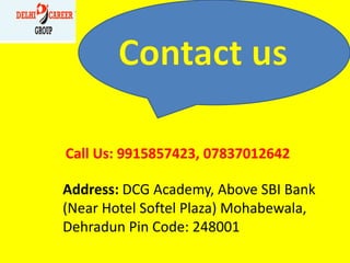 NDA Coaching in Dehradun | PPTX