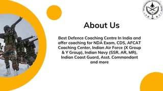 NDA Coaching In India