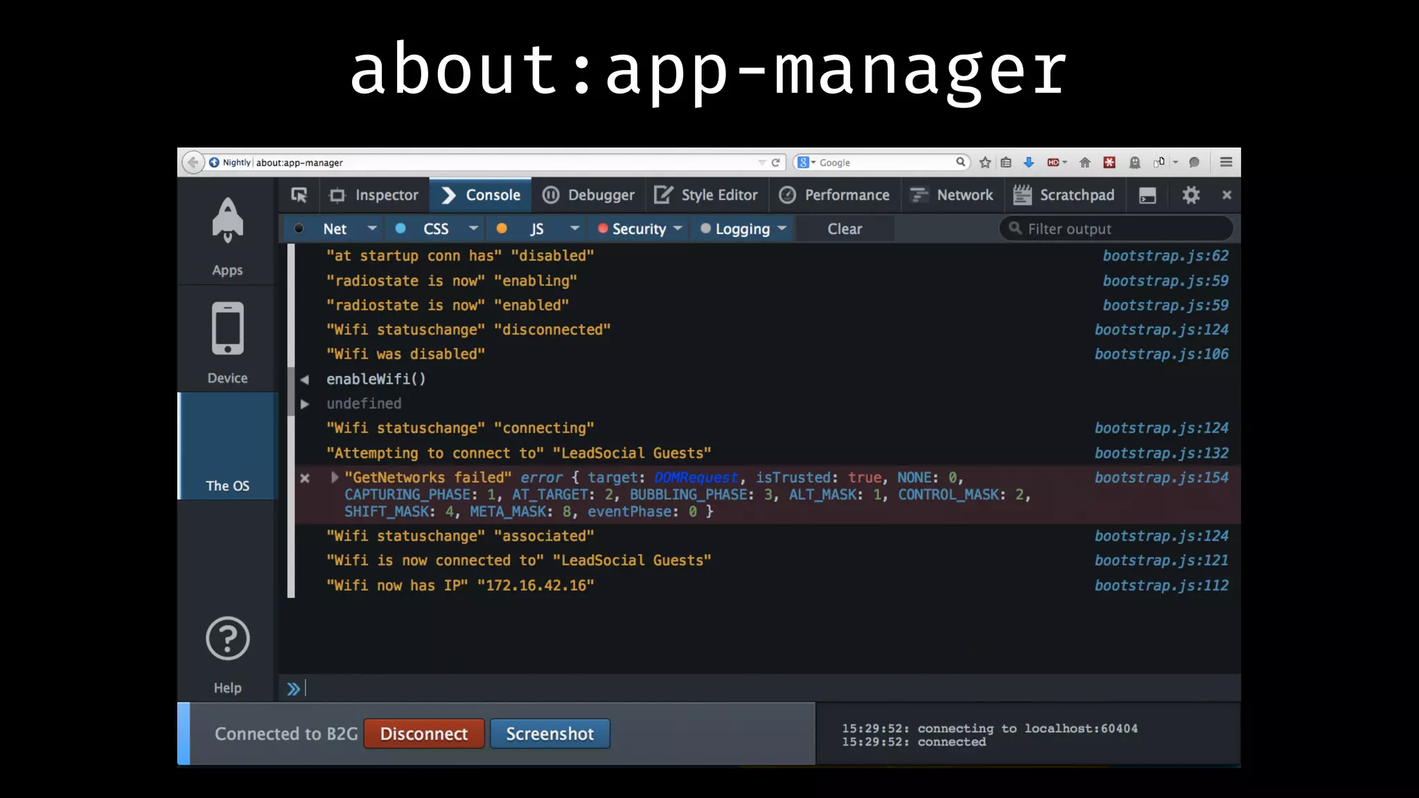 about:app-manager 
 