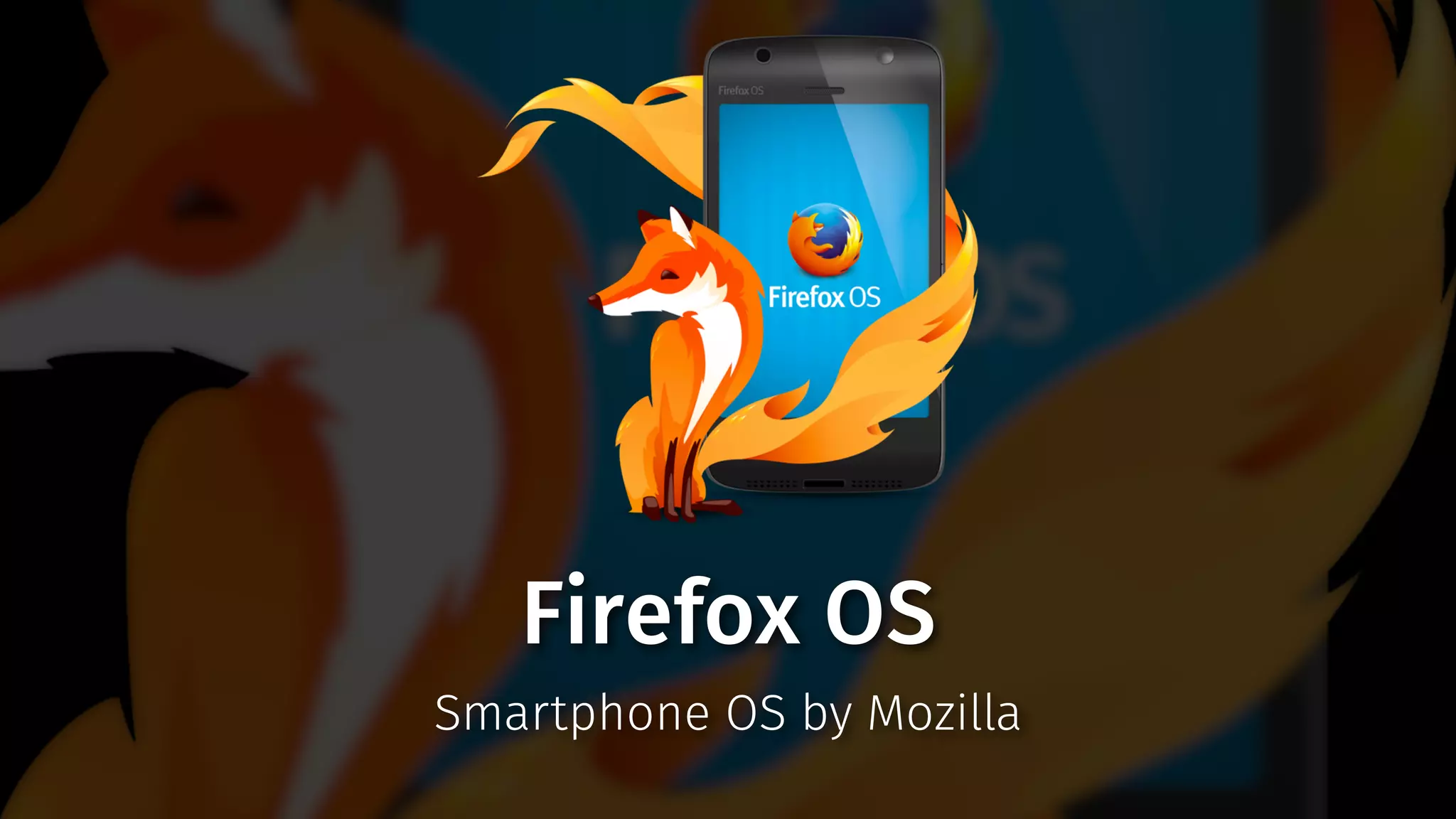 Firefox OS 
Smartphone OS by Mozilla 
 