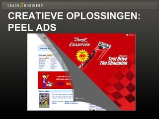 CREATIEVE OPLOSSINGEN: PEEL ADS 