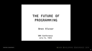 15
40년 된 아이디어
 