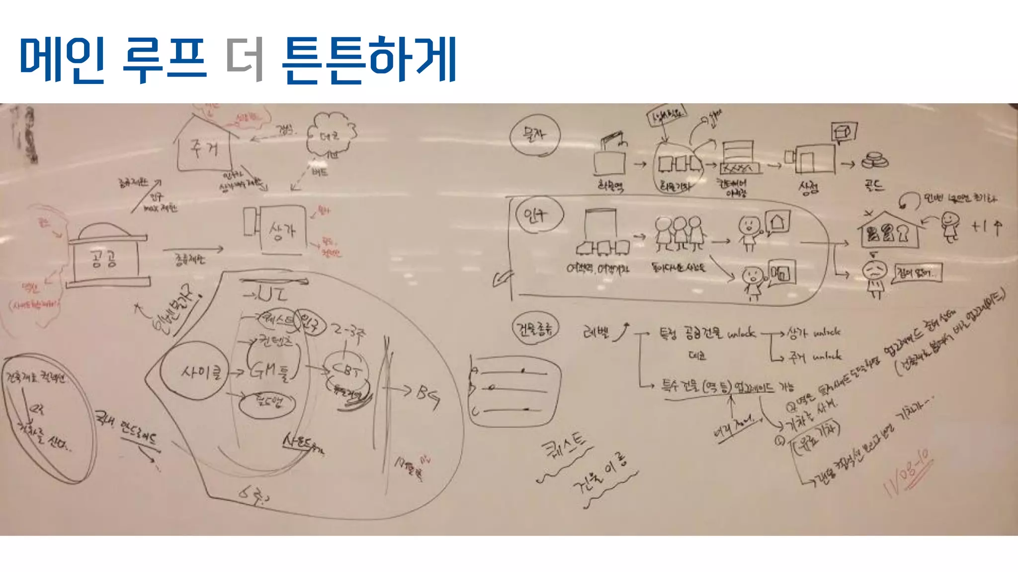 메인 루프 더 튼튼하게
 