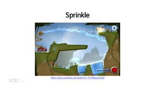 Sprinkle
https://www.youtube.com/watch?v=7hYNpwouOZQ
 