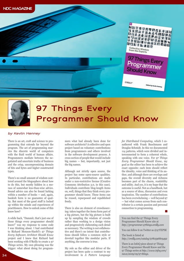 97 Things Every Programmer Should Know | PDF