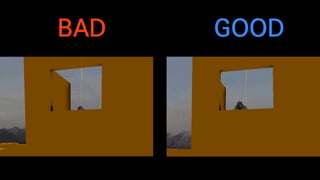 BAD
머리만 슬쩍 보여
GOOD
 