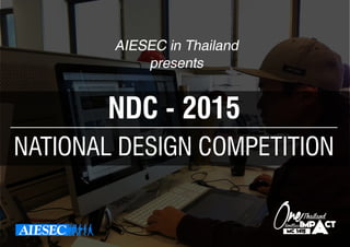 NDC 2015 | AIESEC in Thailand