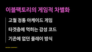 바이럴을 탈 수 있는 건
차별화된 게임 뿐
브라질 유투버 리뷰 : 137만뷰
 