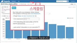 스케줄링
스케줄링이 가능합니다.
 