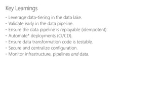 DataOps for the Modern Data Warehouse on Microsoft Azure @ NDCOslo 2020 ...