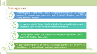 Training workshop on Implementing Nationally Determined Contributions (NDC) Commitments in Agriculture (French)