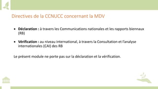 Training workshop on Implementing Nationally Determined Contributions (NDC) Commitments in Agriculture (French)
