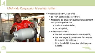 Training workshop on Implementing Nationally Determined Contributions (NDC) Commitments in Agriculture (French)