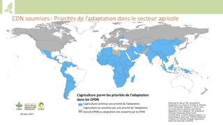 Training workshop on Implementing Nationally Determined Contributions (NDC) Commitments in Agriculture (French)