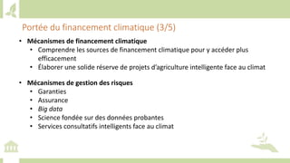 Training workshop on Implementing Nationally Determined Contributions (NDC) Commitments in Agriculture (French)