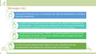 Training workshop on Implementing Nationally Determined Contributions (NDC) Commitments in Agriculture (French)