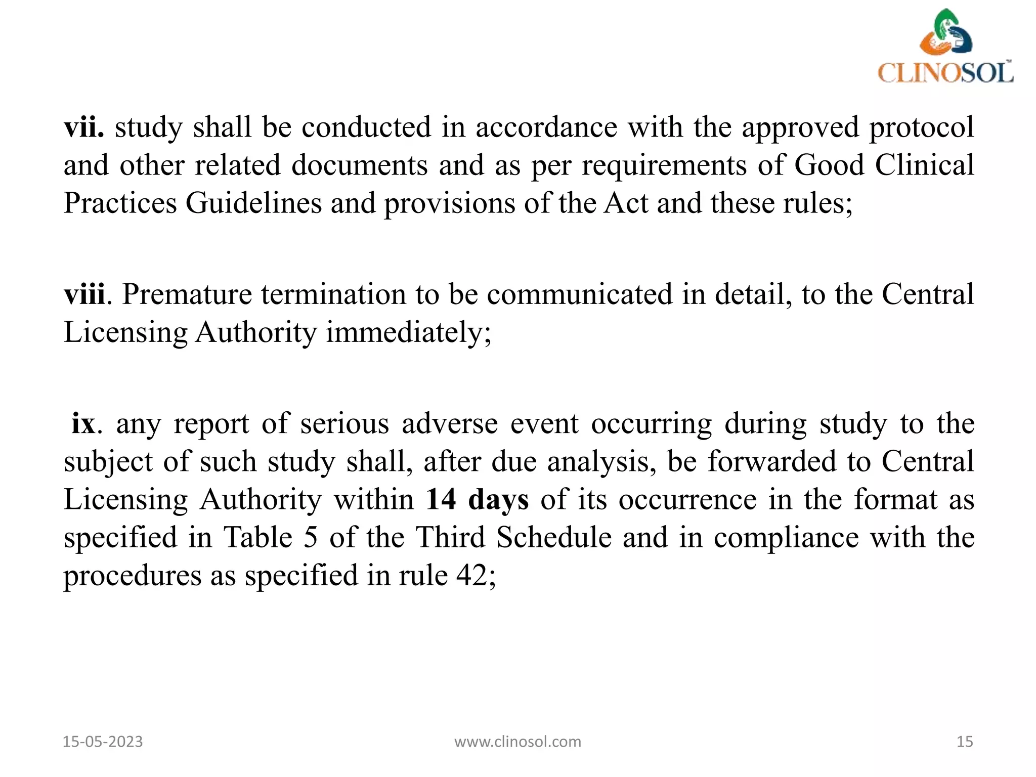 The New Drugs and Clinical Trials (Amendment) Rules, 2023. | PPTX