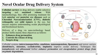Ocular Drug Delivery Systems for M.Pharm.pptx