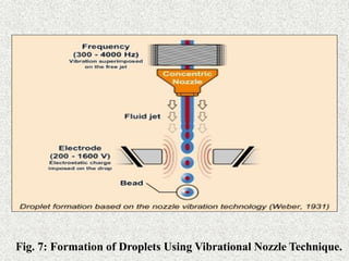 28
Fig. 7: Formation of Droplets Using Vibrational Nozzle Technique.
 