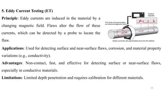 Ultrasonic testing in nde for flaws.pptx