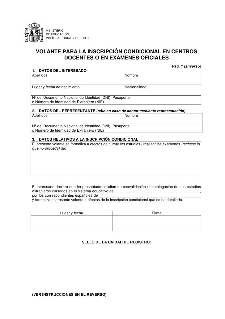 Homologacion De Titulos No Universitarios