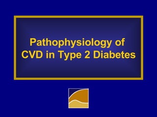 Pathophysiology of  CVD in Type 2 Diabetes 