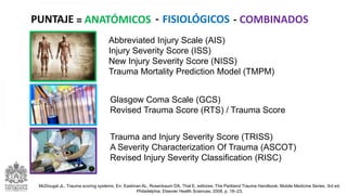 Iss Classification Índice de severidad en trauma | PPTX