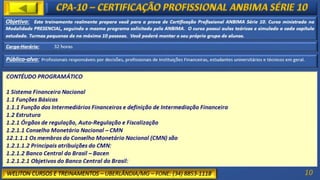 Programa de Cursos - Weliton Cursos e Treinamentos - Uberlândia