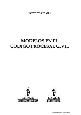 ÍNDICE MODELOS PROCESAL CIVIL.pdf