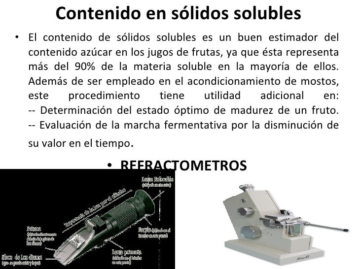 íNdices de madurez de frutas y hortalizas íNdices de madurez de frutas y hortalizas