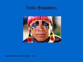 Índio Brasileiro
Gabriel Assis e Gabriel Baião – 403
 