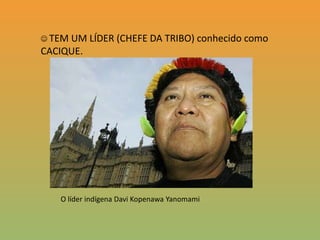 Lendas e supertições;Instrumentos  e utilidades como a rede, arapuca para pegar bicho, pesca com linha de anzol, arpão, arco e flecha;Alimentos como mandioca, inhame, batata doce, amendoim, moqueca, canjica, pamonha;